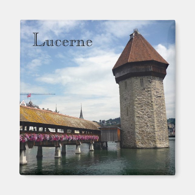 Aimant pont de la chapelle lucerne (Devant)