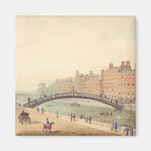 Aimant Pont de Liffey à Dublin par Samuel Frederick Broca
