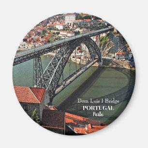 Aimant Pont de Porto au-dessus du fleuve Douro, Portugal
