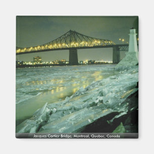 Aimant Pont Jacques Cartier, Montréal, Québec, Canada