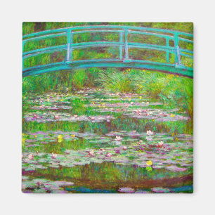 Aimant Pont japonais Monet et nappes d'eau