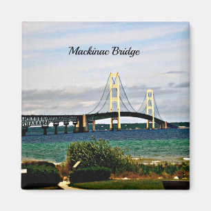 Aimant Pont Mackinac, île Mackinac