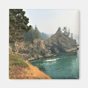 Aimant Pont naturel, Thunder Rock Cove, Oregon