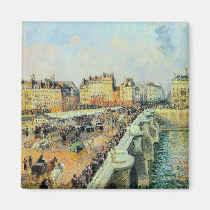 Aimant Pont Neuf, Après-midi, Sunlight Camille Pissarro