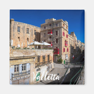 Aimant Pont, rue étroite avec escaliers à La Valette