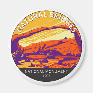 Aimant Ponts Naturels Monument National Utah Circle