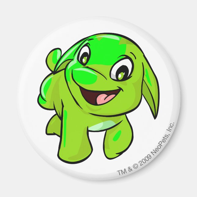 Aimant Poogle brillant (Devant)