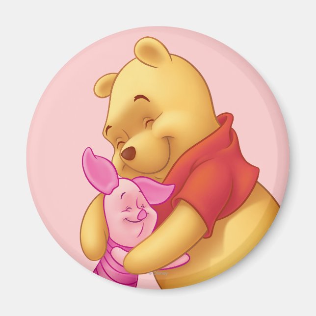 Aimant Pooh et amis 2 (Devant)