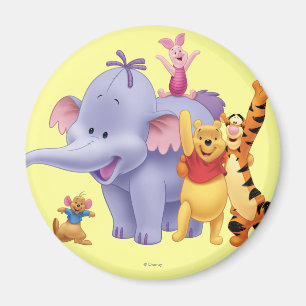 Aimant Pooh et amis 4