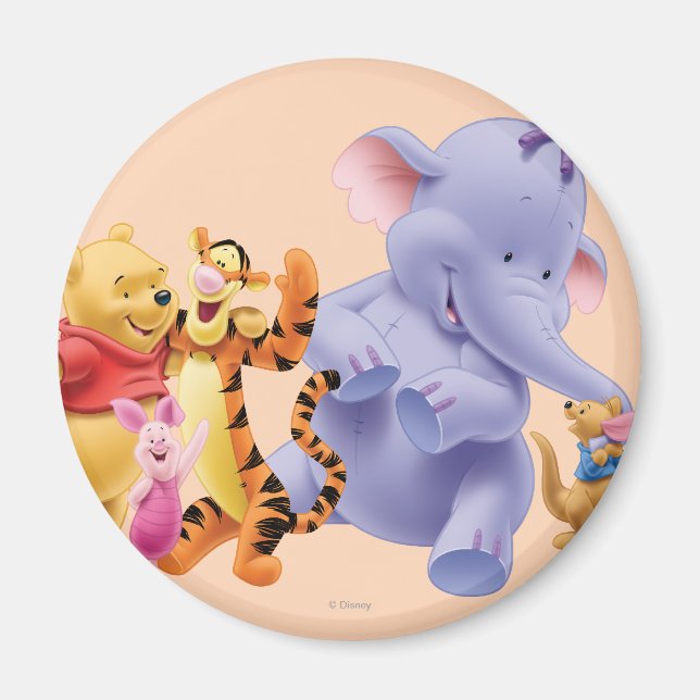 Aimant Pooh et amis 6 (Devant)