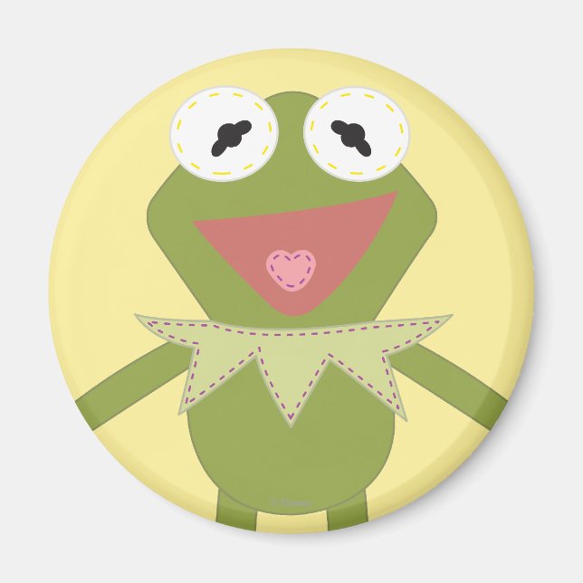Aimant Pook-a-Looz Kermit la grenouille (Devant)