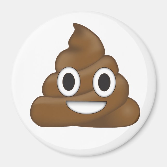 Aimant Poop émoji (Devant)