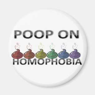 Aimant Poop sur l'homophobie