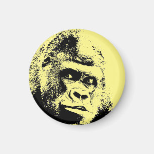 Aimant Pop Art Gorilla