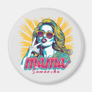 Aimant Pop Art Retro Personnalisé (5)
