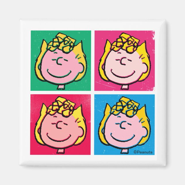 Aimant Pop Art Sally | Mod pour vous Motif (Devant)