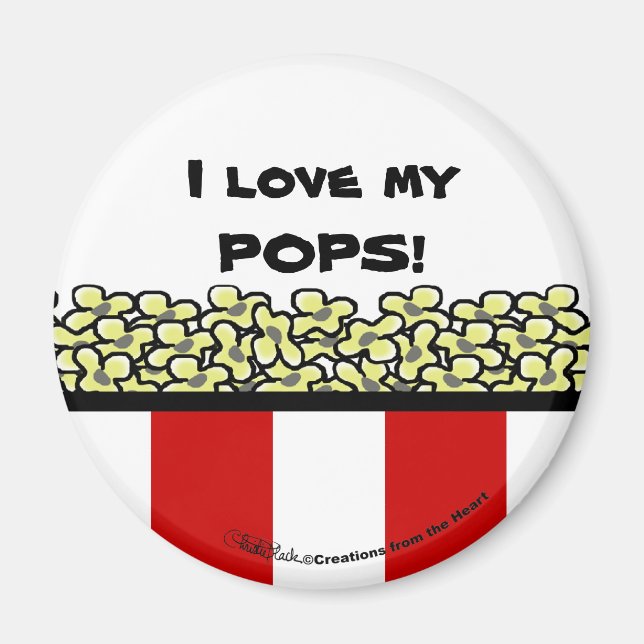 Aimant Popcorn (Devant)