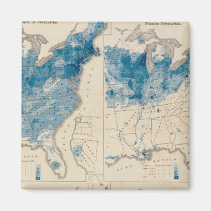 Aimant Population États-Unis recensement 2