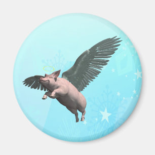 Aimant Porc d'ange