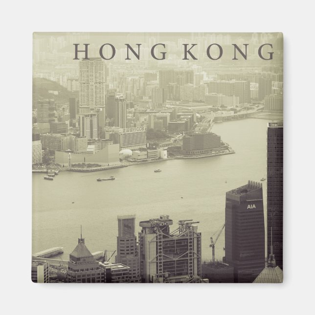 Aimant Port de Hong Kong (Devant)