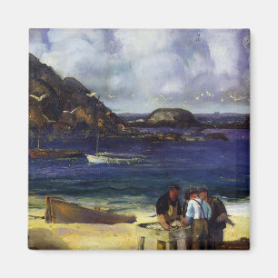 Aimant Port de Monhegan - George Bellows - 1913