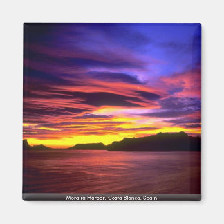 Aimant Port de Moraira, Costa Blanca, Espagne