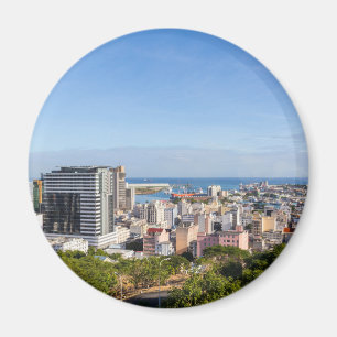 Aimant Port Louis Skyline capitale de l'île Maurice par d