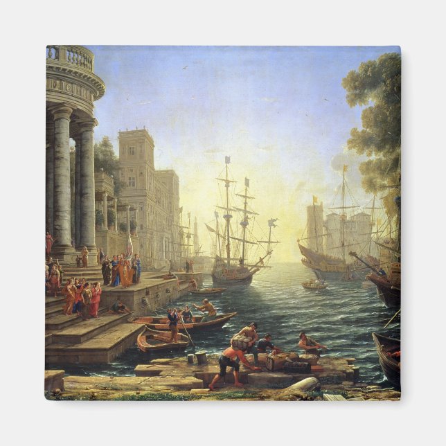 Aimant Port maritime avec l'embarquement de St. Ursula (Devant)