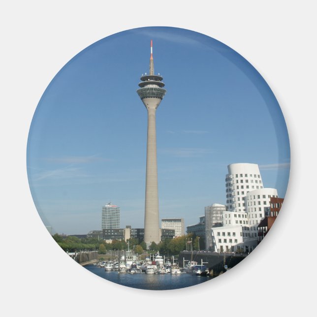Aimant Port médiatique de Düsseldorf (Devant)