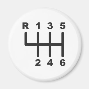 Aimant Porte à 6 vitesses