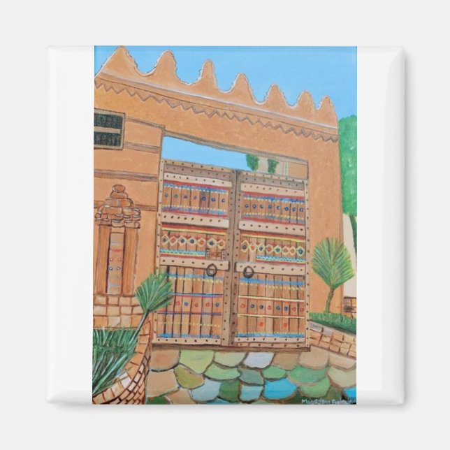 Aimant Porte arabe (Devant)