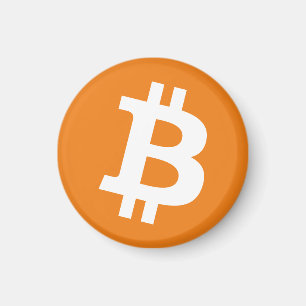 Aimant Porte-clés acrylique Bitcoin