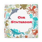 Porte de croisière Notre Salle de Cabine Marker Se