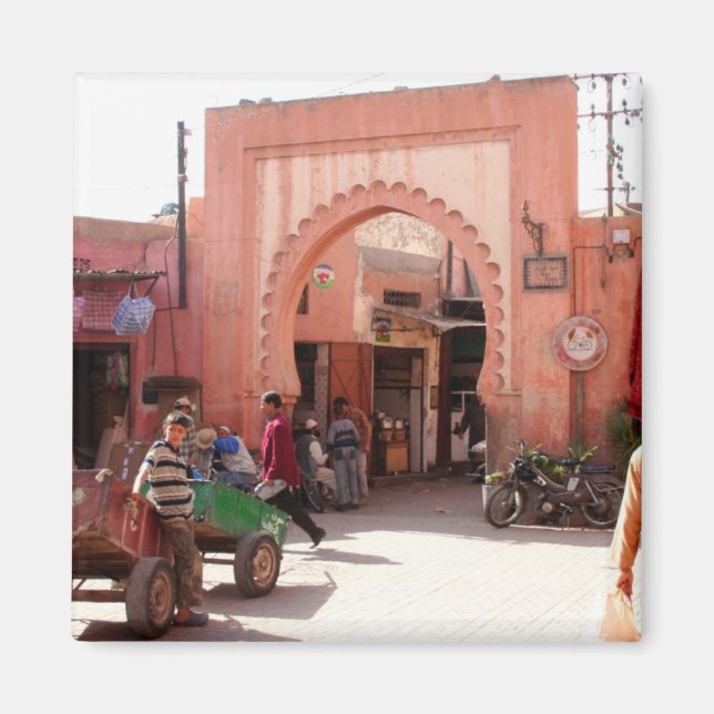 Aimant porte de la médina de marrakech (Devant)