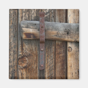 Aimant Porte en bois gros plan, Californie