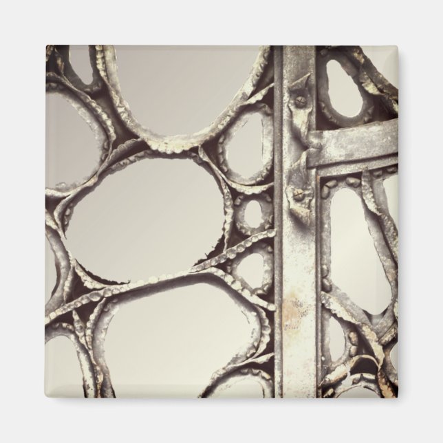 Aimant Porte en fer Art nouveau antoni gaudi élégant (Devant)