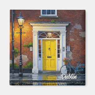Aimant Porte jaune à Dublin