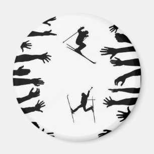 Aimant Portée de ski