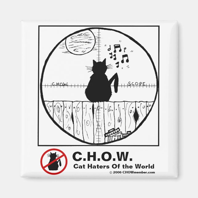 Aimant Portée du chapeau de chat (Devant)