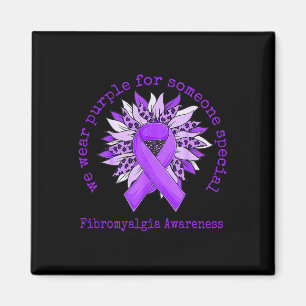 Aimant Porter la fibromyalgie violette Sensibilisation To