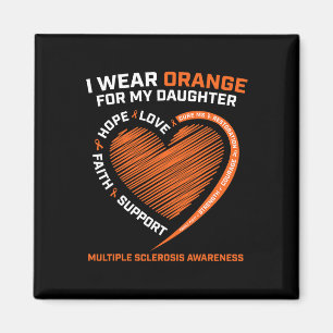 Aimant Porter Orange Pour Ma Fille Sclérose En Plaques Aw