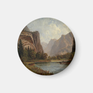Aimant Portes de Yosemite – Albert Bierstadt