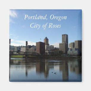 Aimant Portland Orégon - ville d'aimant de roses