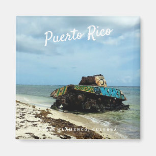 Aimant Porto Rico, Culebra, Playa Flamenco