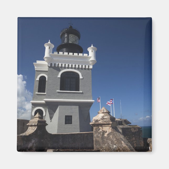 Aimant Porto Rico, San Juan, Vieux San Juan, El Morro (Devant)