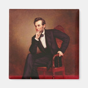 Aimant Portrait d'Abraham Lincoln