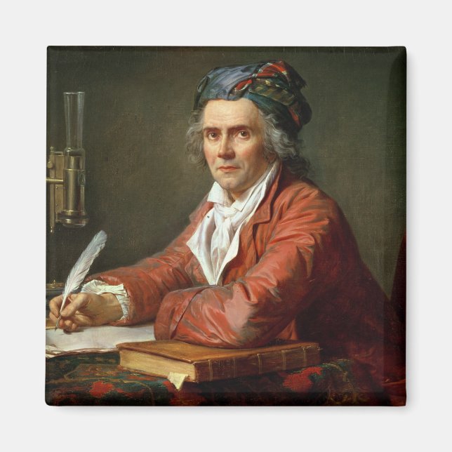 Aimant Portrait d'Alphonse Leroy, 1783 (Devant)