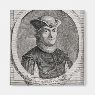 Aimant Portrait de Baruch ou de Benoît Spinoza
