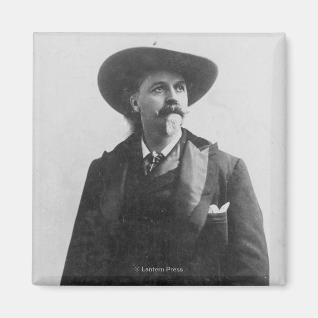 Aimant Portrait de Buffalo Bill (Devant)