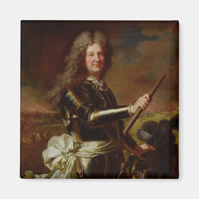 Aimant Portrait de Charles-Auguste de Matignon (Devant)